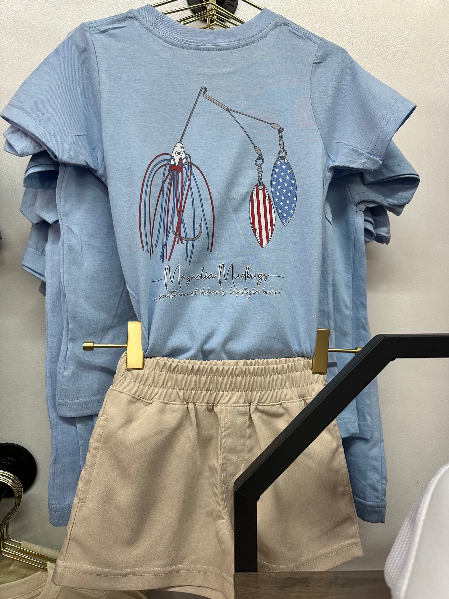 Spinner Bait 4th of July Tee