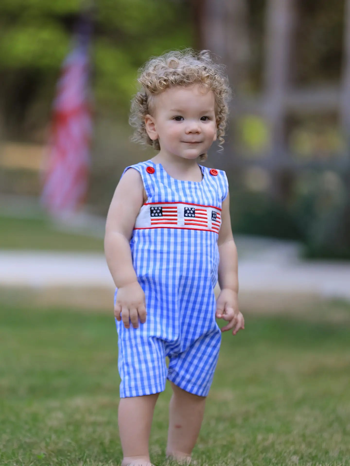 American Boys Romper