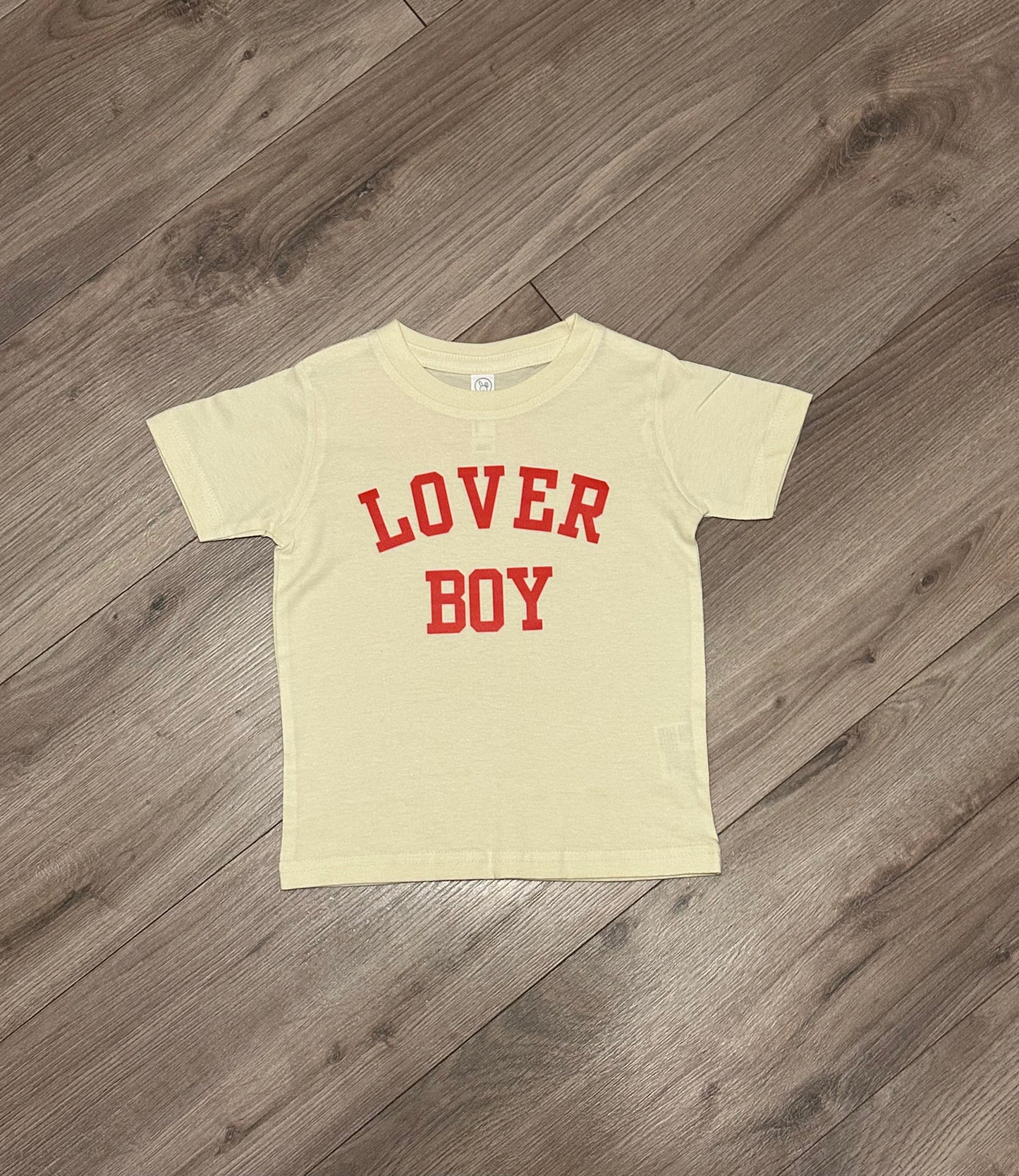 Lover Boy Cream Tee
