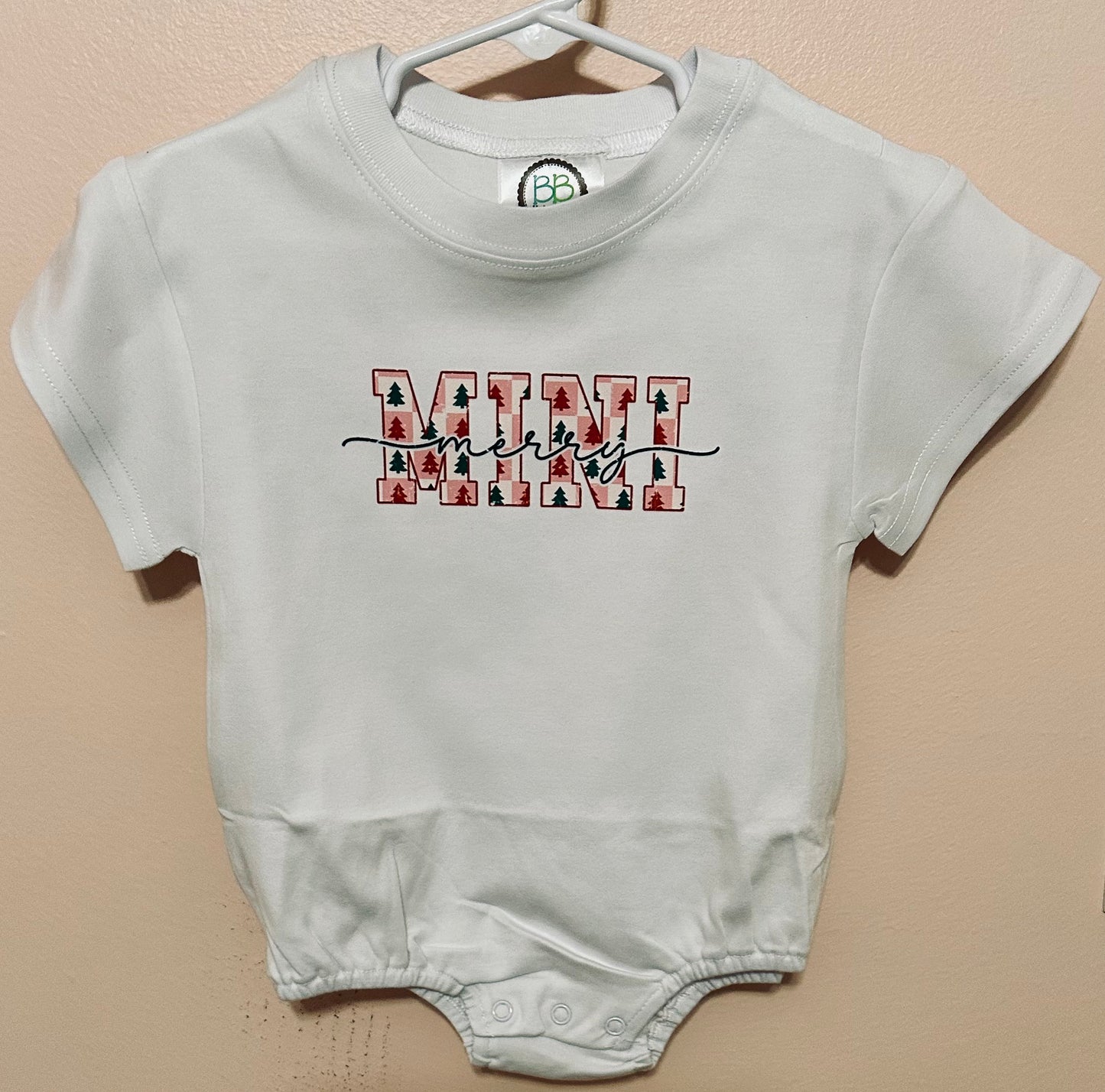 Merry Mini Tee Bubble