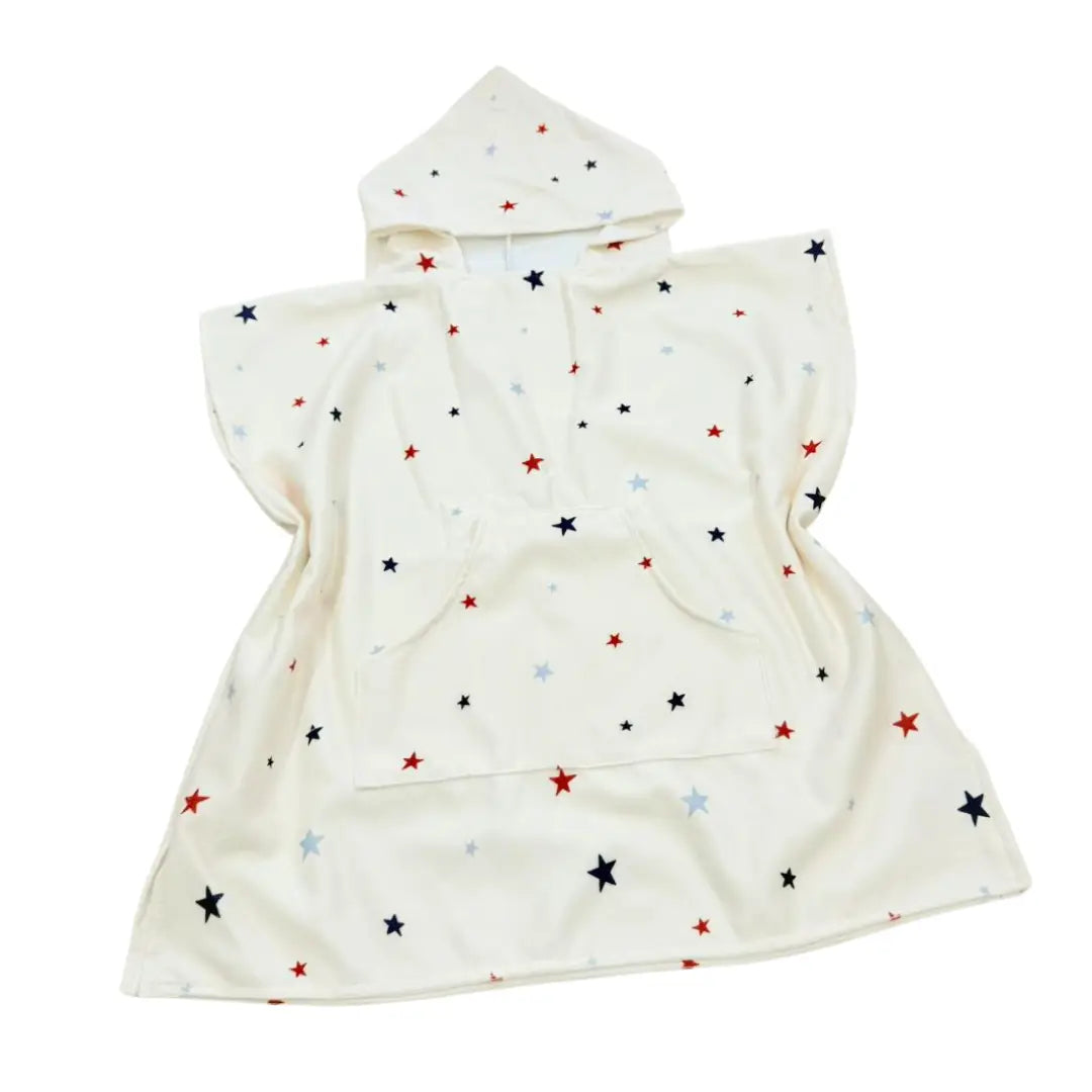 Little Fireworks Hooded Beach Towel