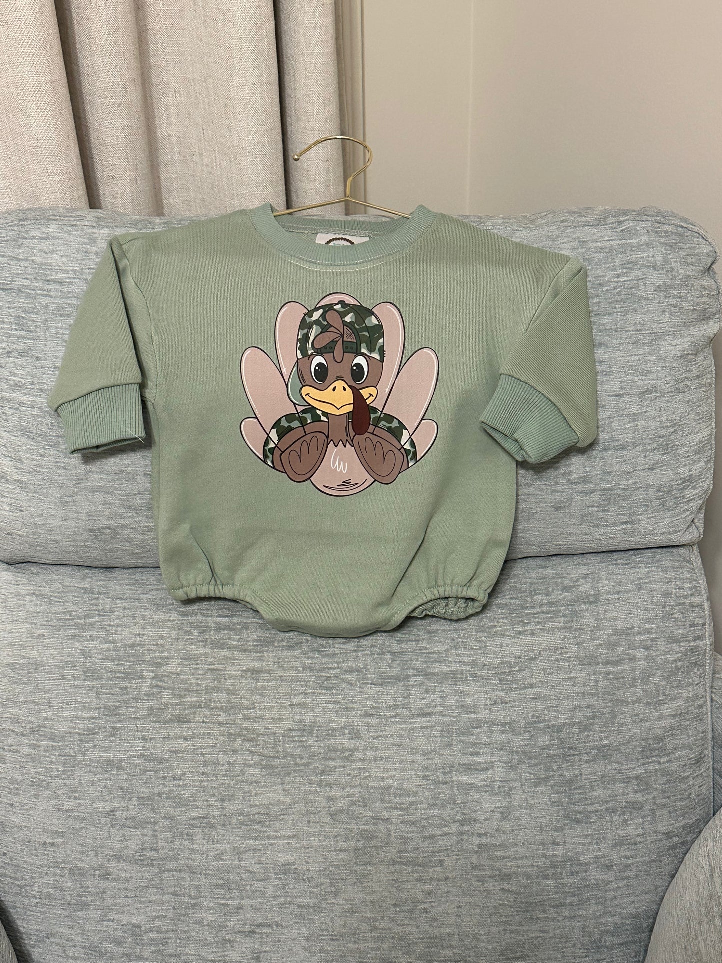 Camo Turkey LS Bubble