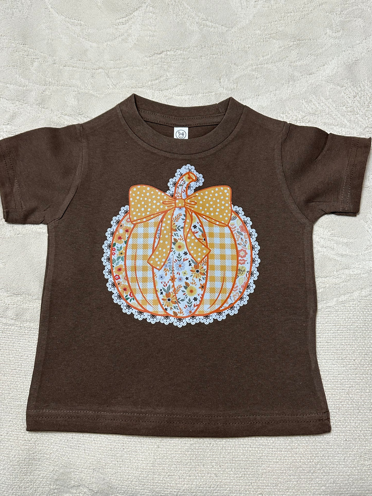Pumpkin Lace Tee