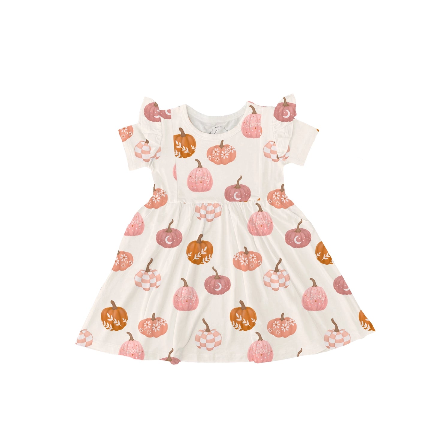 Painted Pumpkins Twirl Dress