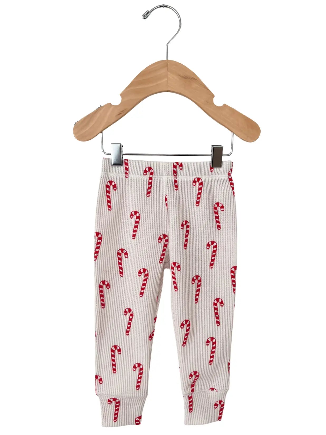 Candy Cane Waffle Sets (White)