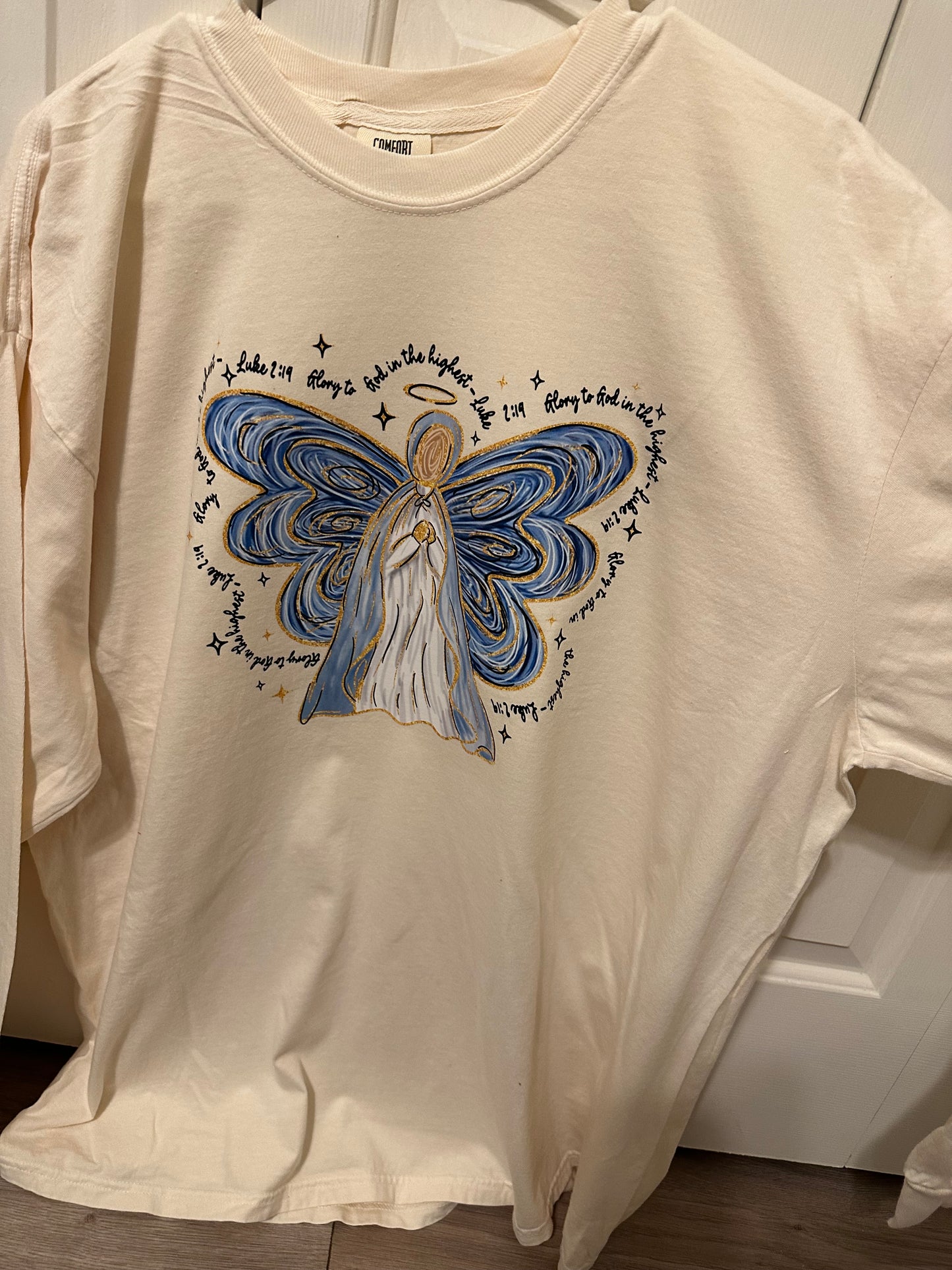 Glory to God Angel Tee