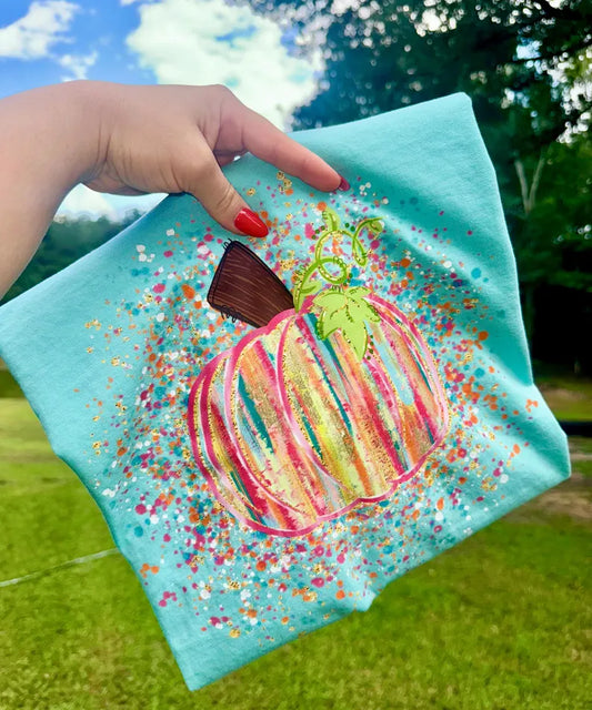 Neon Pumpkin Tee