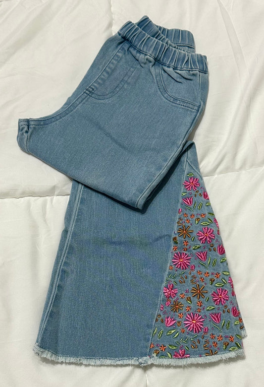 Embroidered Bell Bottoms