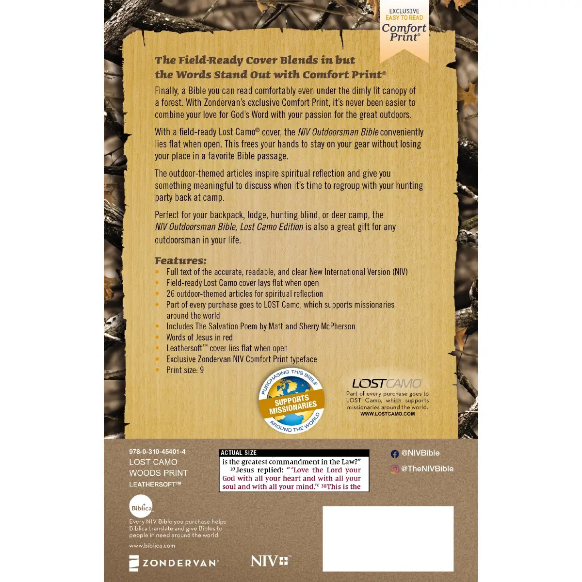 Outdoorsman Bible
