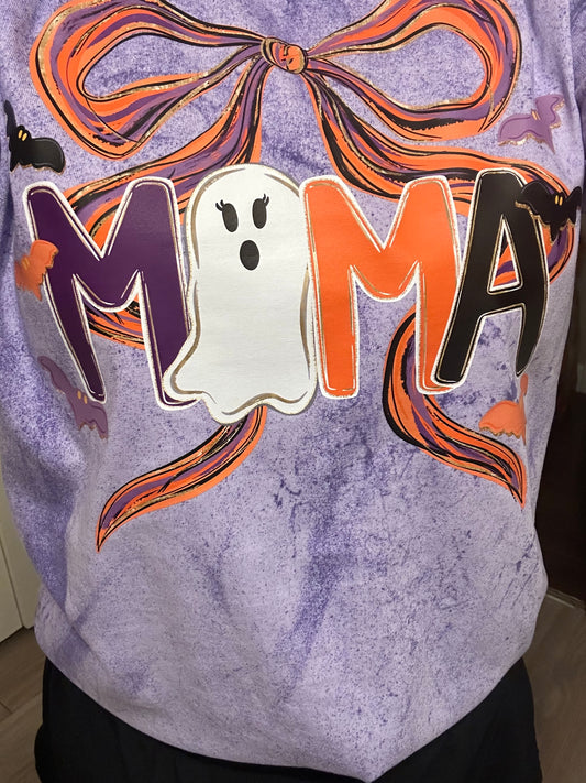 Mama Halloween Coquette Tee