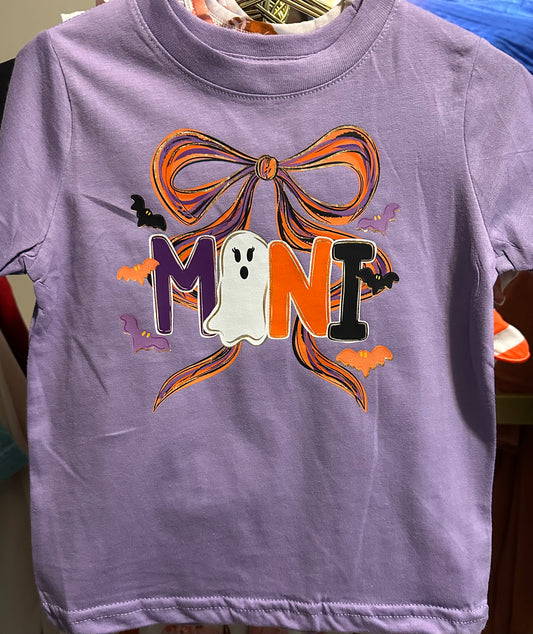 Mini Halloween Coquette Tee
