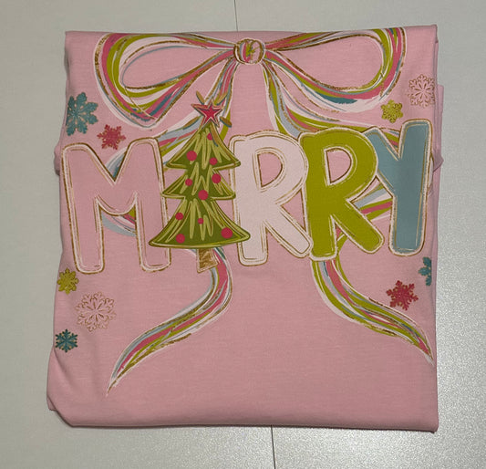 Merry Pink CC Tee