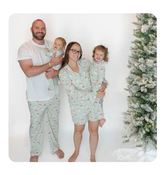 Women’s Santa Bamboo 2pc Set (Shorts)