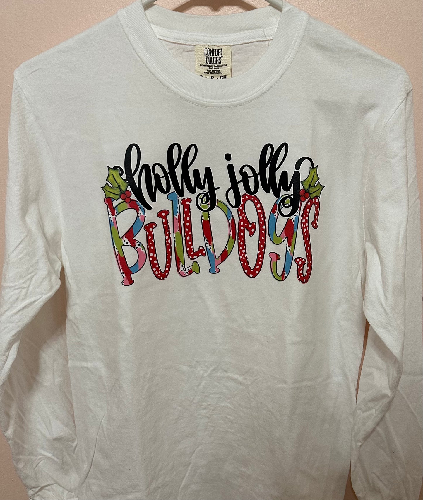 Holly Jolly Bulldogs Tee