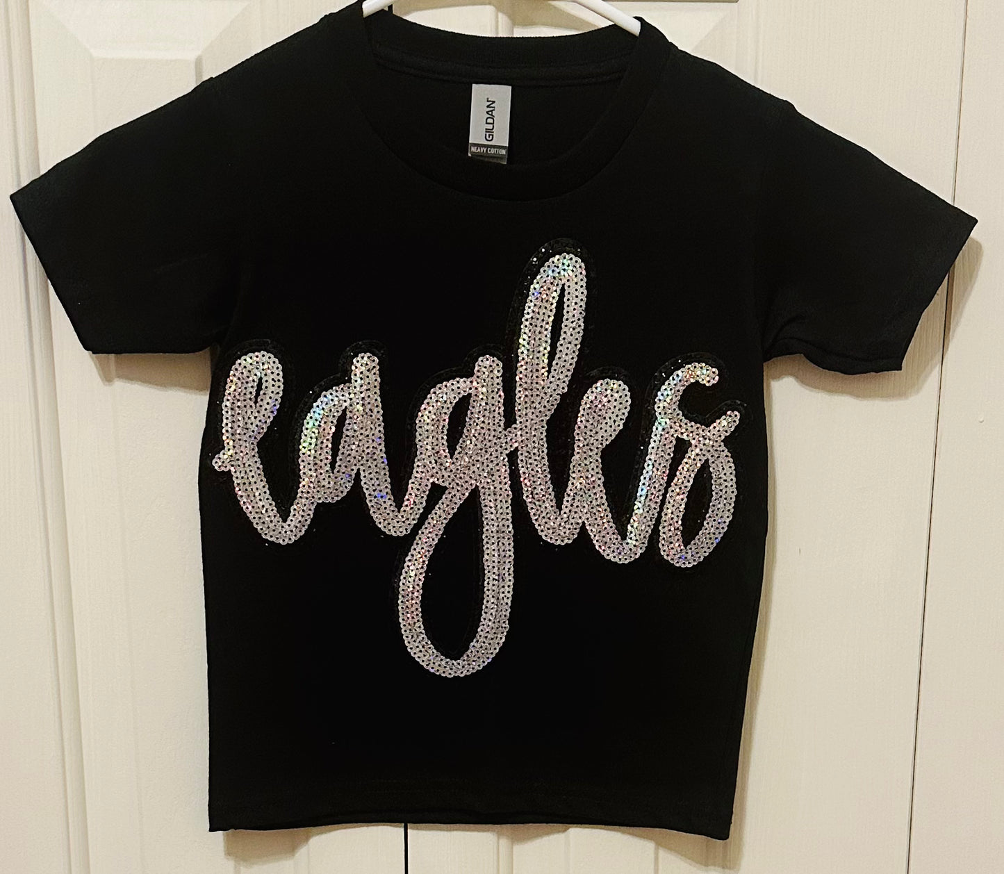 Eagles Sequin Tees Toddler & Adult