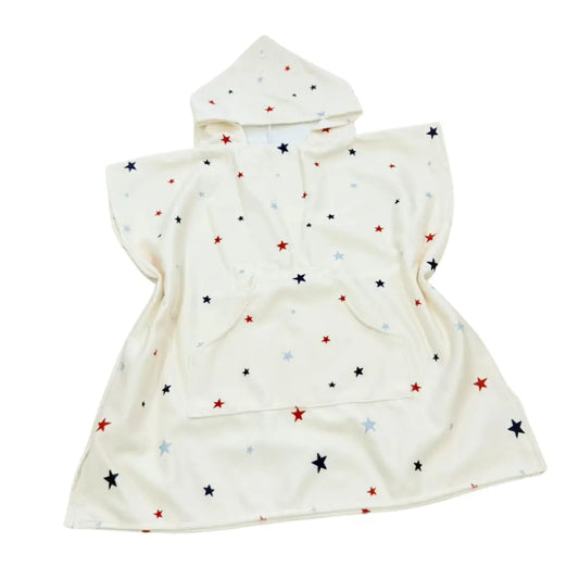 Little Fireworks Hooded Beach Towel