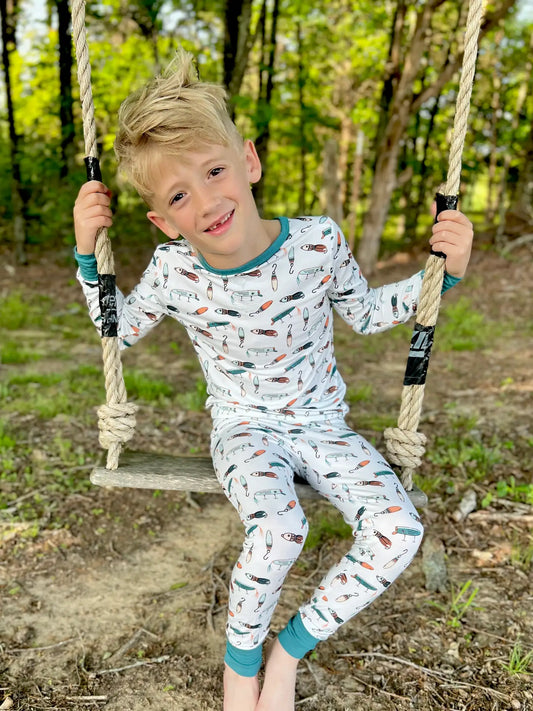 Fishing Lure Bamboo Pajamas
