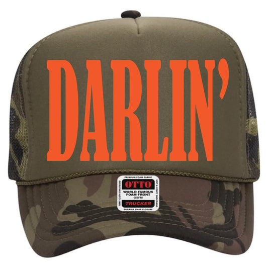 Darlin’ Camo Trucker Hat
