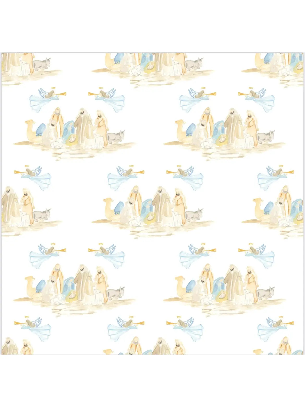 Nativity Bamboo Two Piece Set