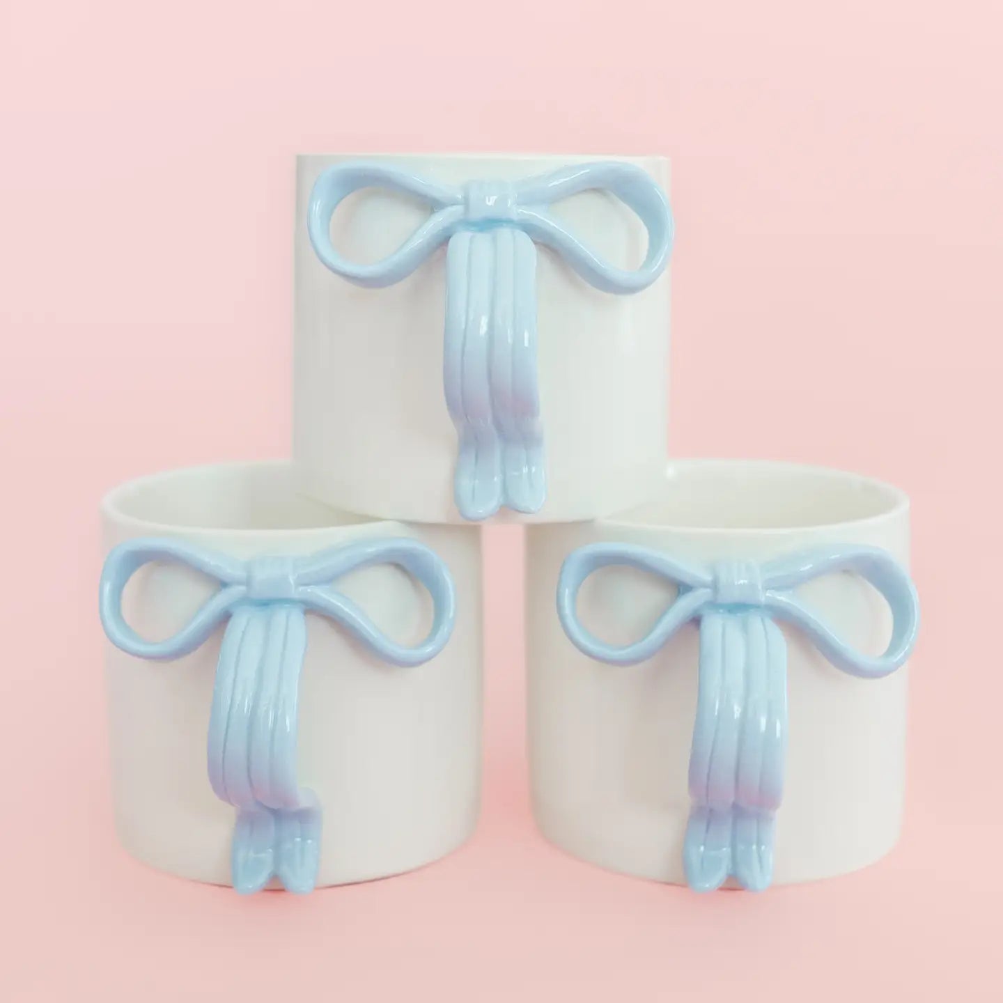 Ceramic Bow Mugs