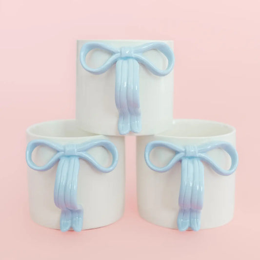 Ceramic Bow Mugs