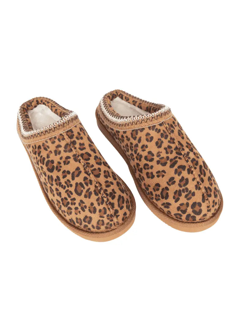 Leopard Print Slippers