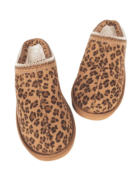 Leopard Print Slippers