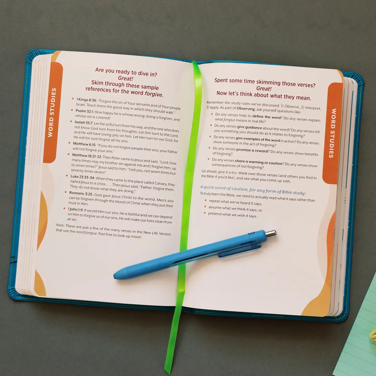 Know Your Bible NIV Study Bible for Kids (Blue)