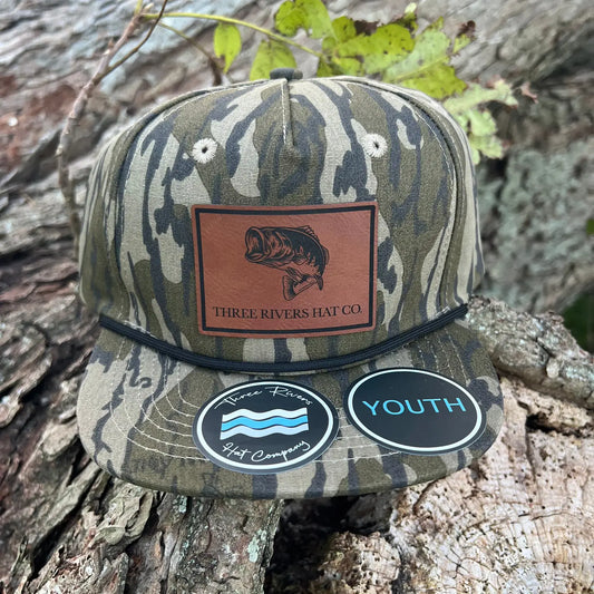 Bottomland Camo Youth Hats