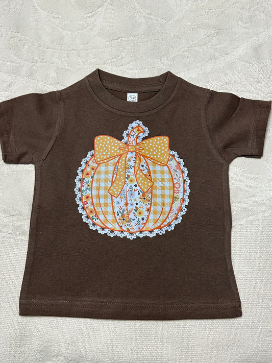 Pumpkin Lace Tee