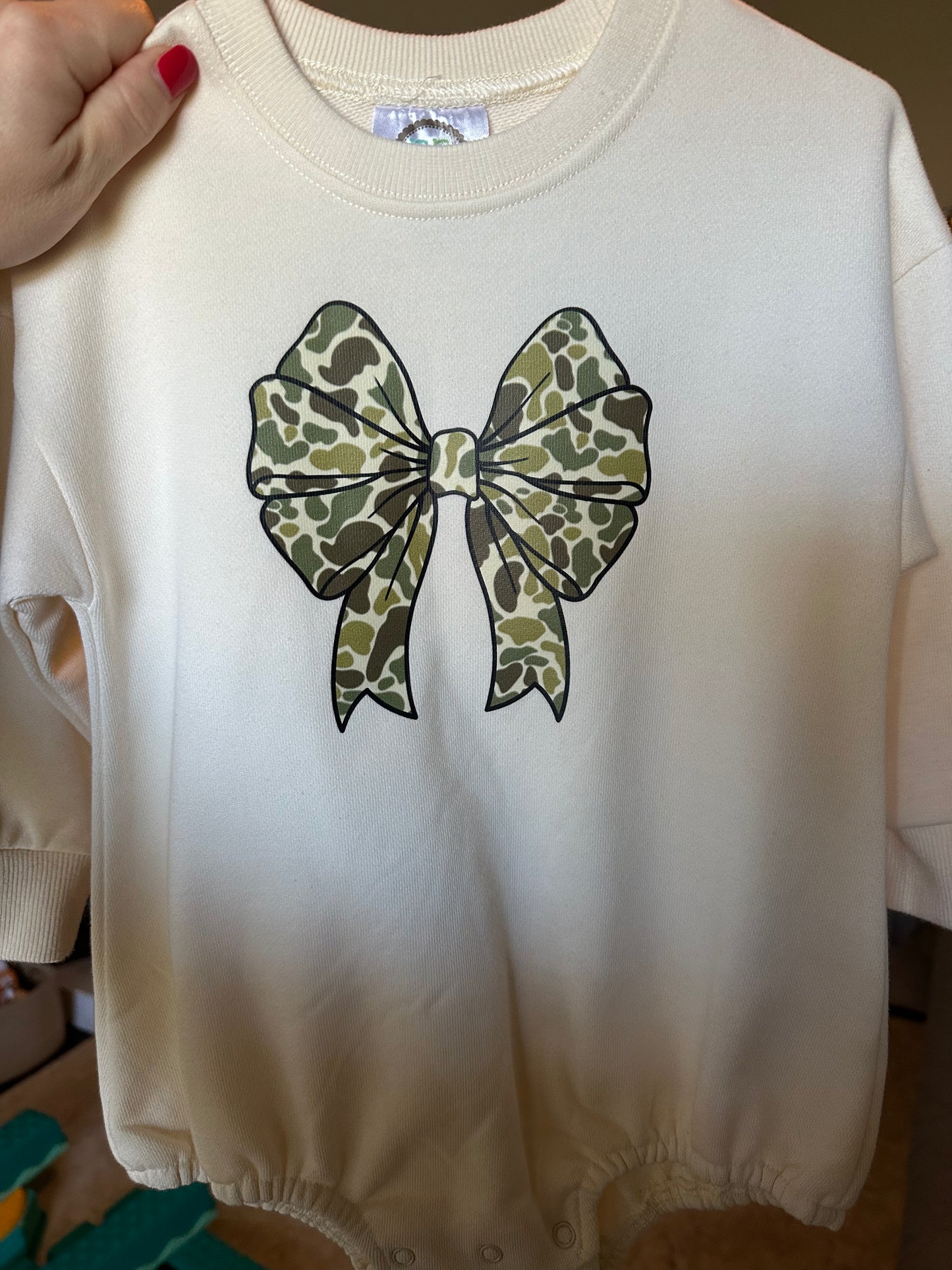Camo Bow Bubble