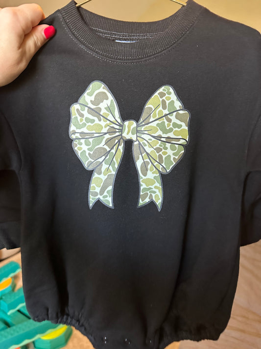 Camo Bow Bubble