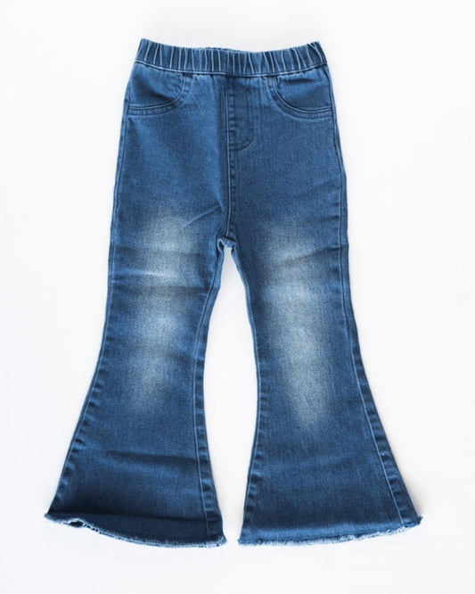 Sophie Dark Wash Denim Bell Bottoms