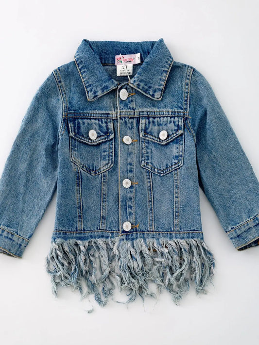 Fringe Jean Jacket